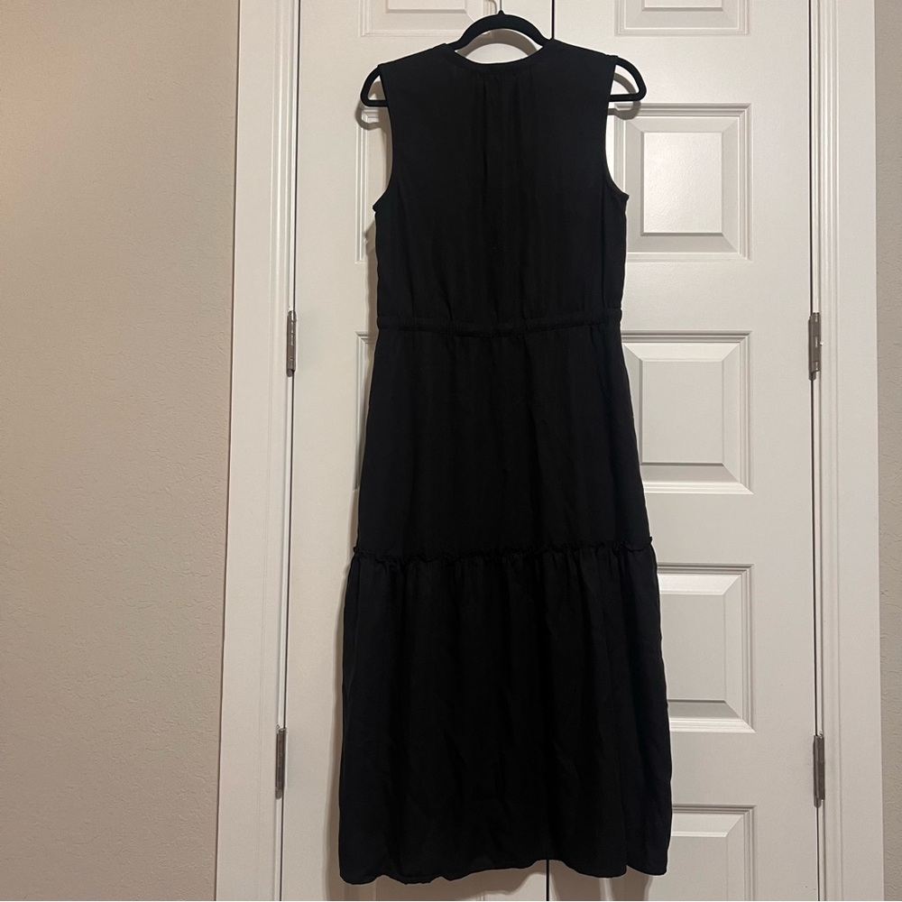Lands' End Black Midi Dress - Picture 8 of 9